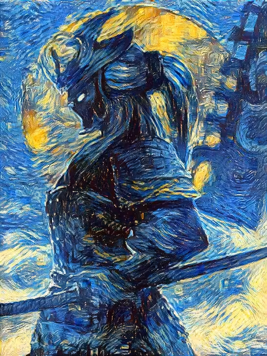 Bored Starry Night Samurai Club #13
