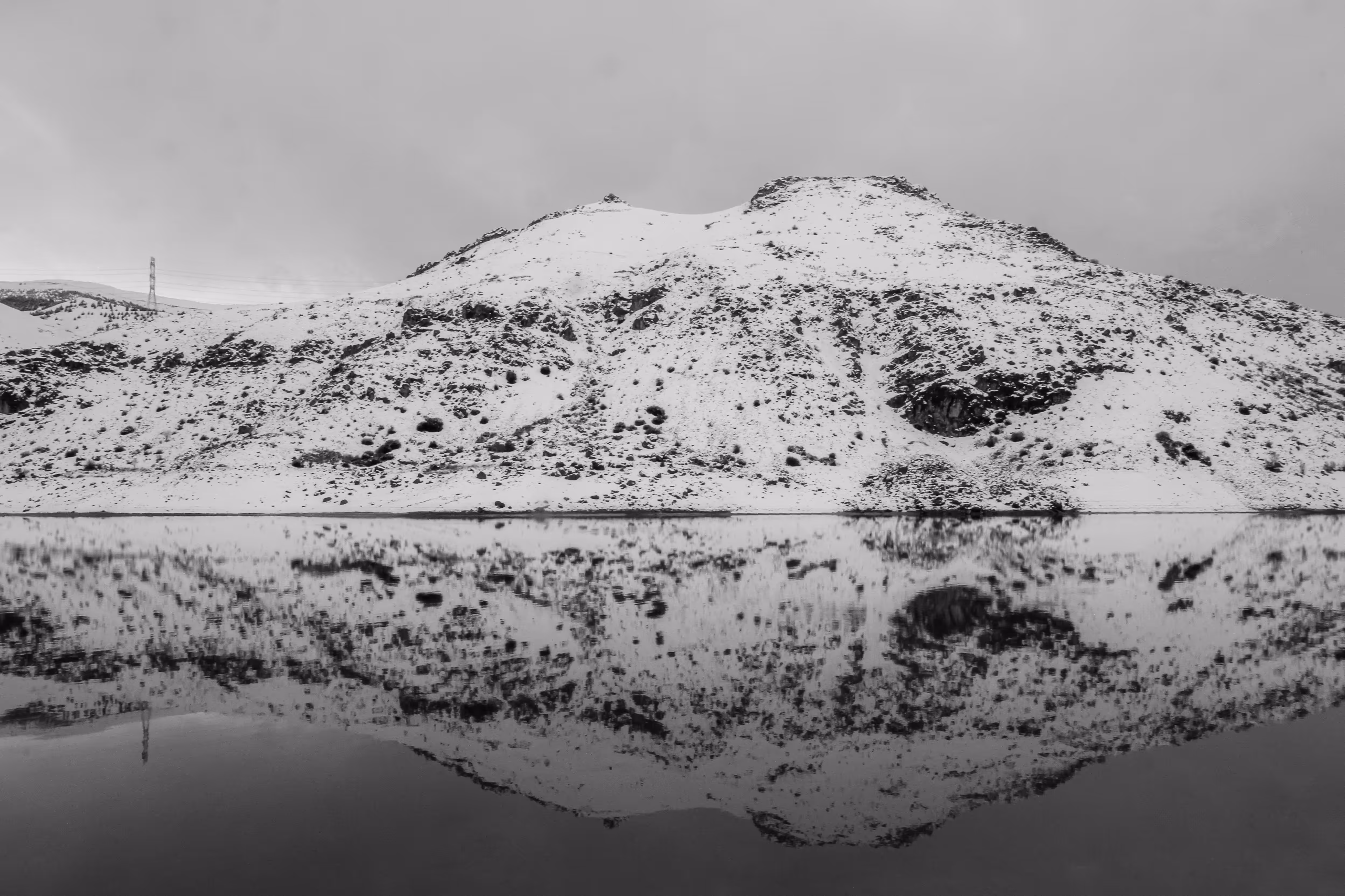Majestic Melodies of Snow and Reflection