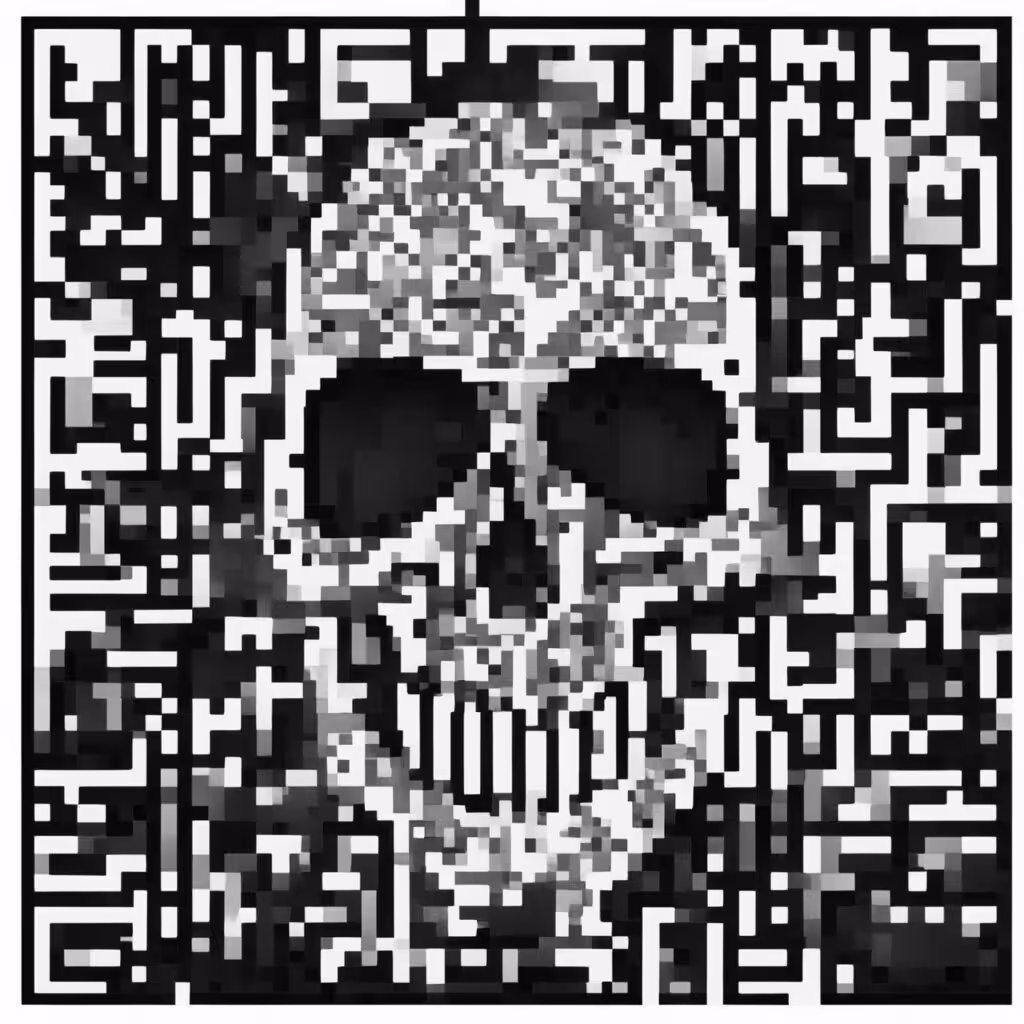 QR Skull