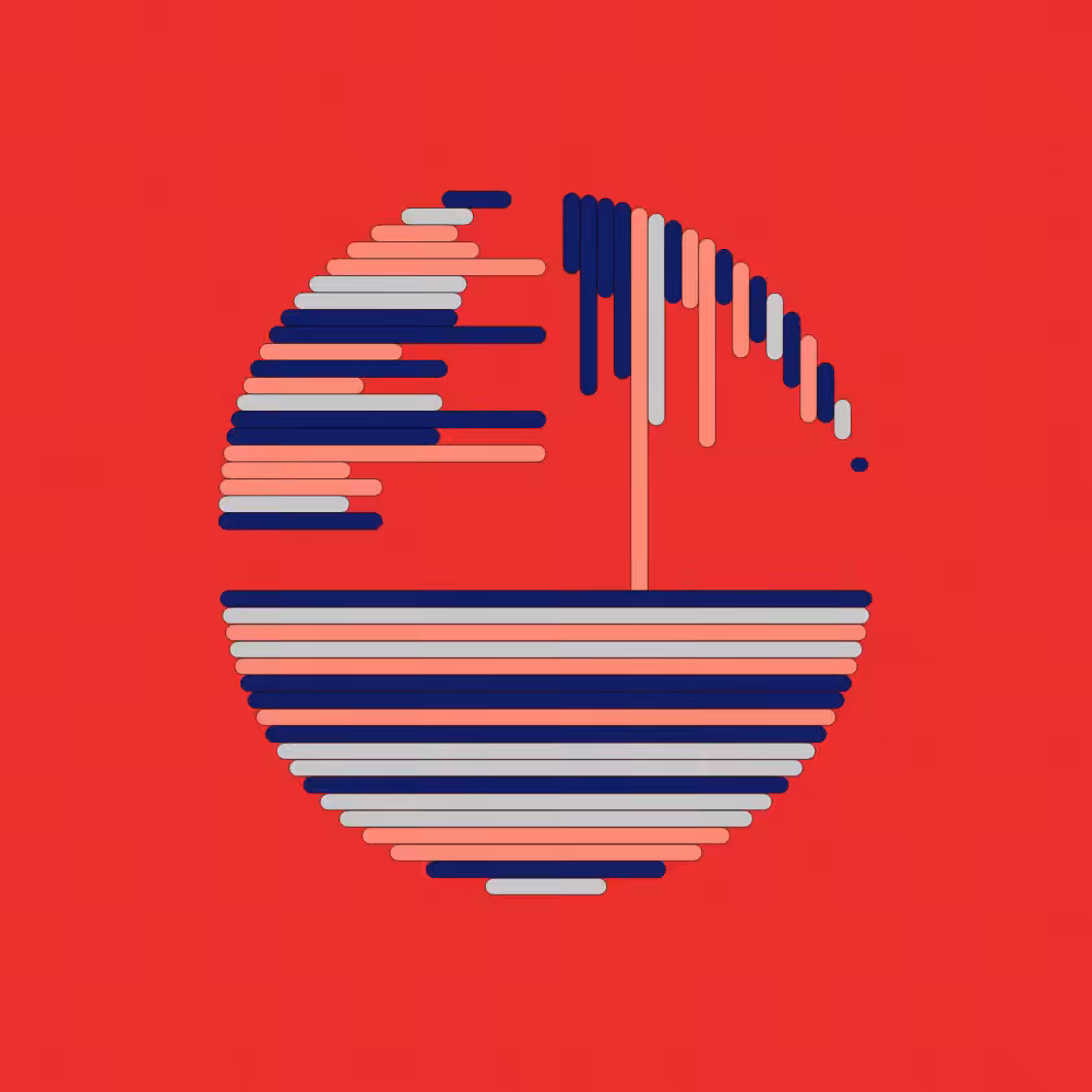 Stripes in Circle #21