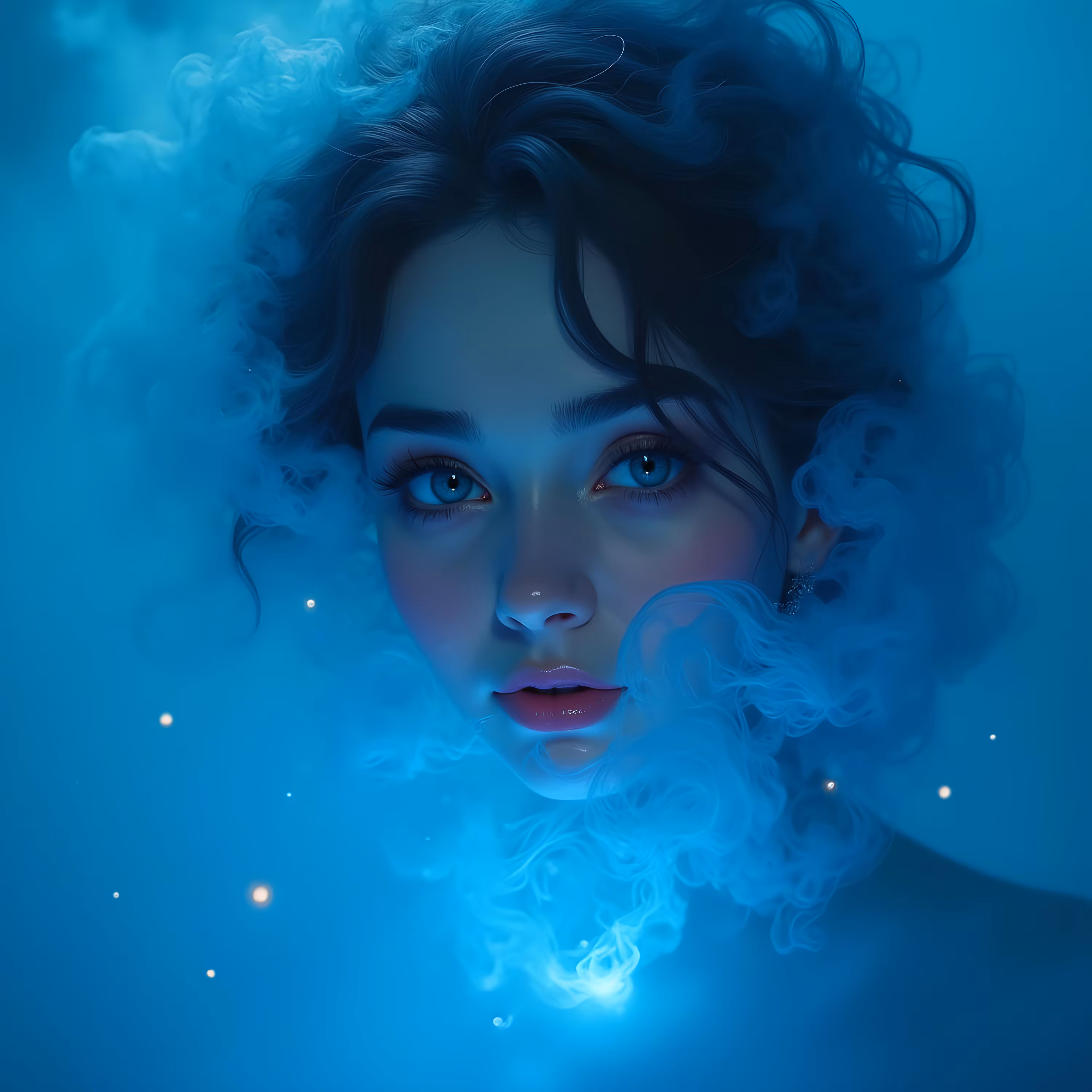 Whispers through the blue Fog