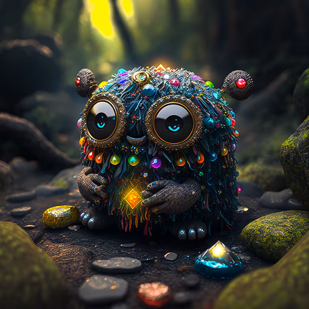 Adorned monster #06