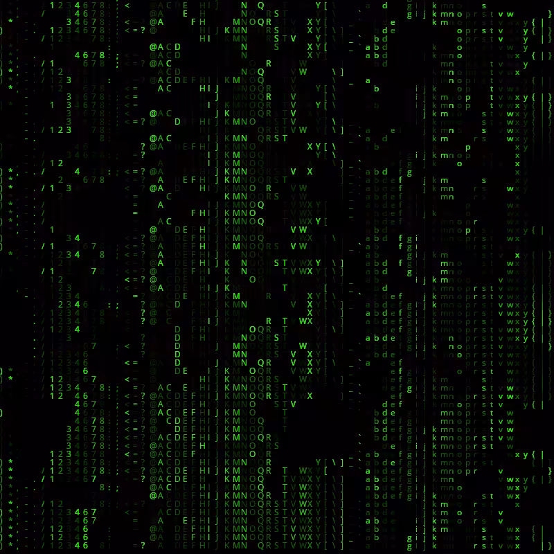 Ascii Noise #32