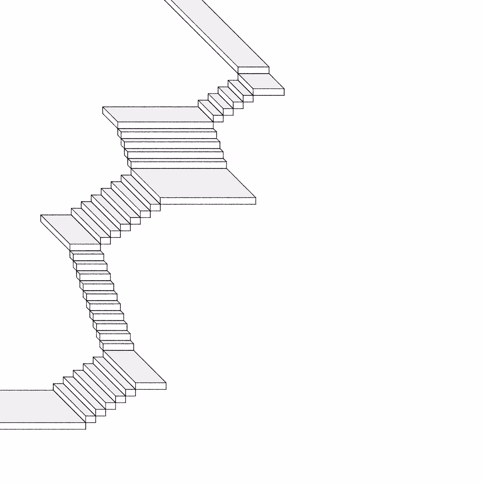 Stairs in a room #75