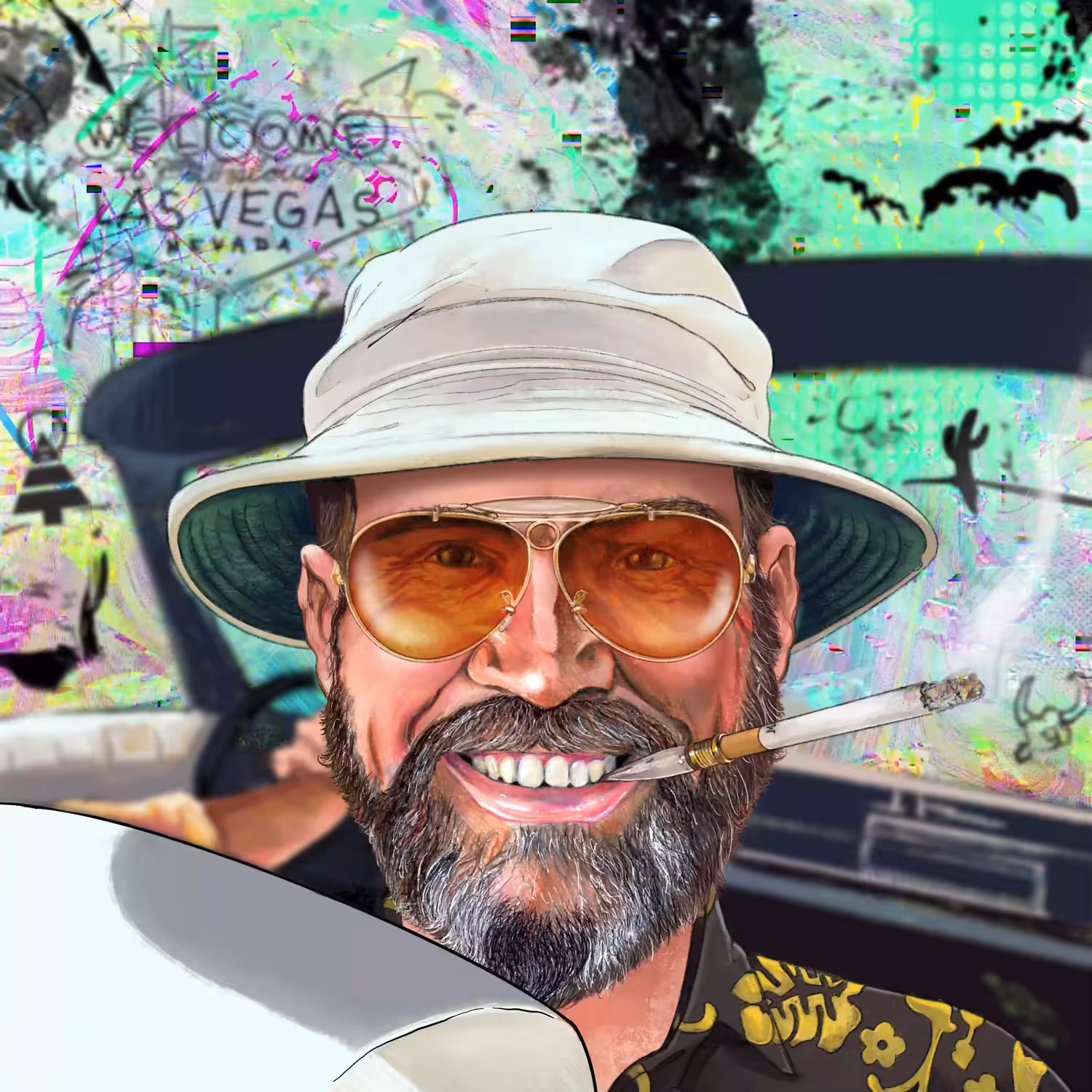 Fro & Loathing (Happy Little Hairdos Bicycle Day Edition)