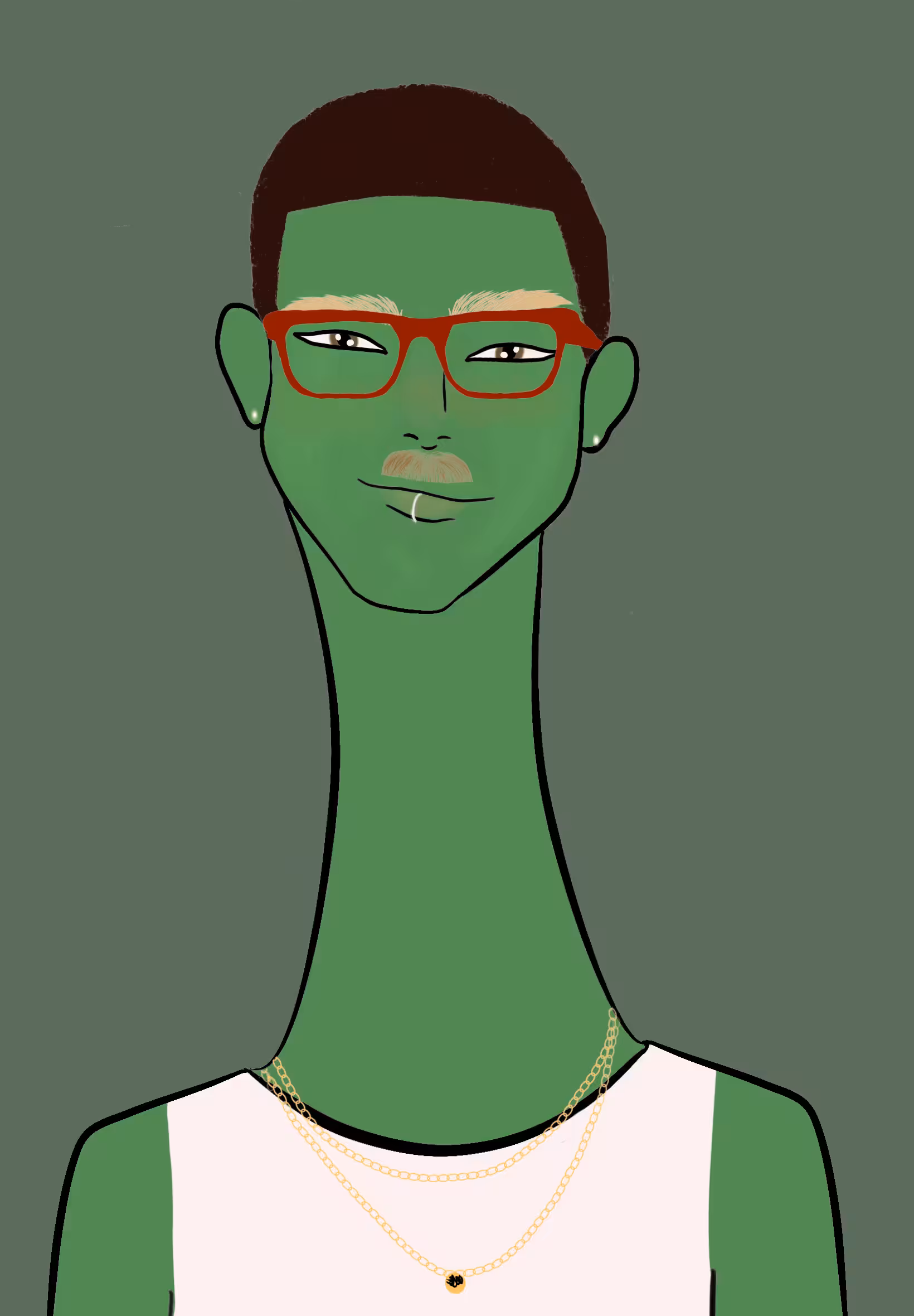 Long Neckie Fellas #222