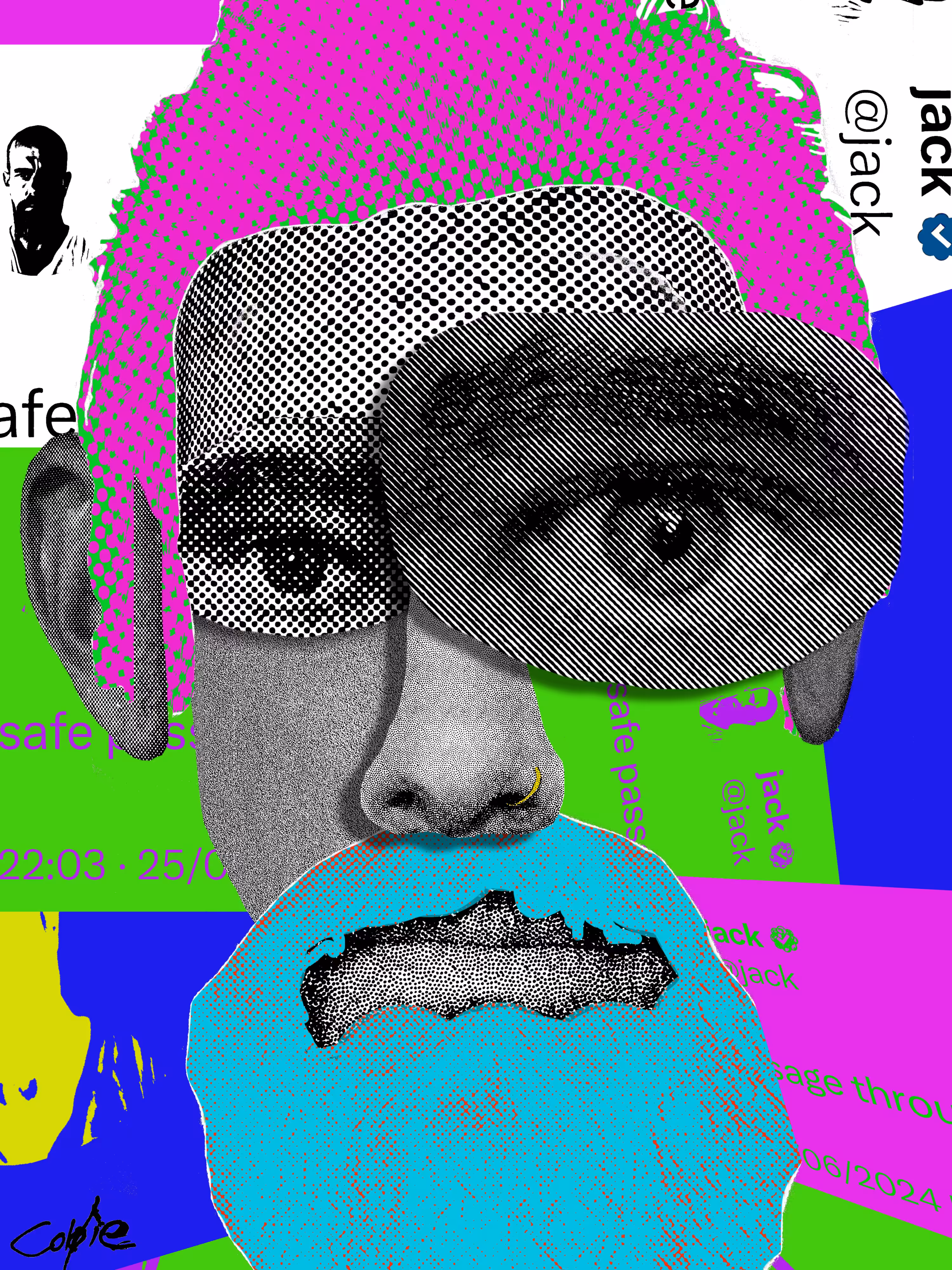 Jack Dorsey - Decentral Eyes - Safe Passage Variant - 27/240