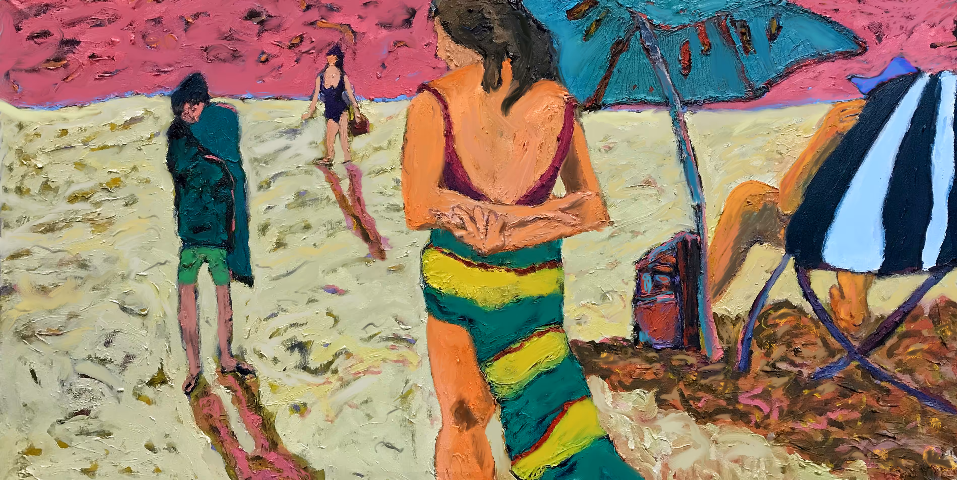 Breeze on the seashore