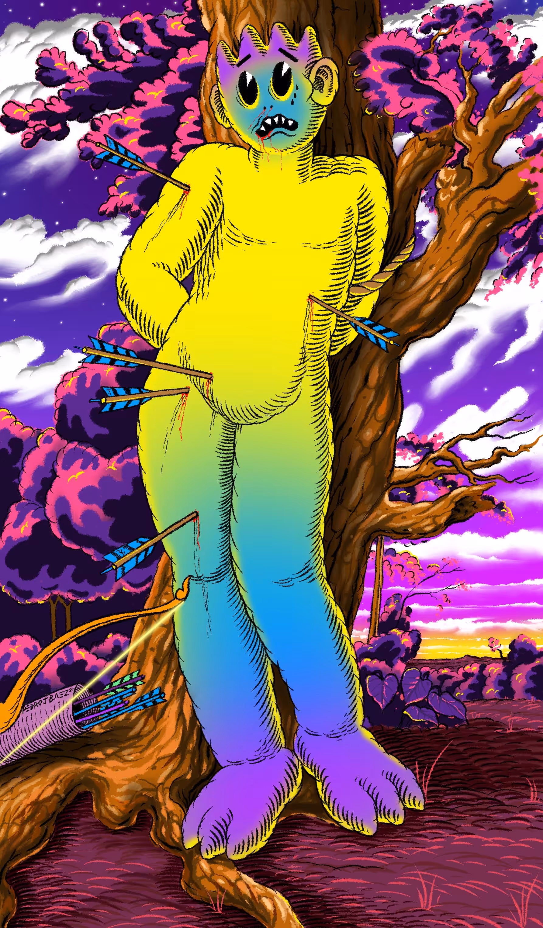 "St. Sebastian" - PJB