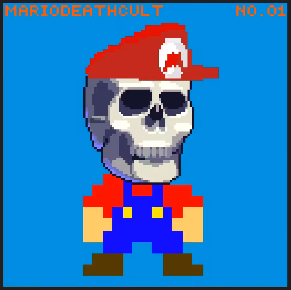 BRUTALNODE (core work): mariodeathcult no.01