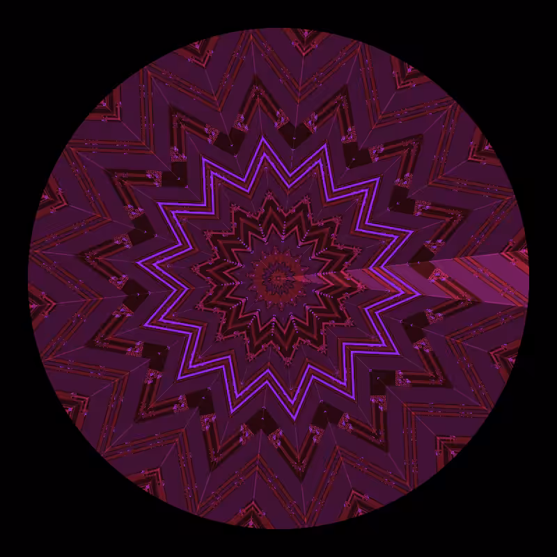Binary kaleidoscope #13