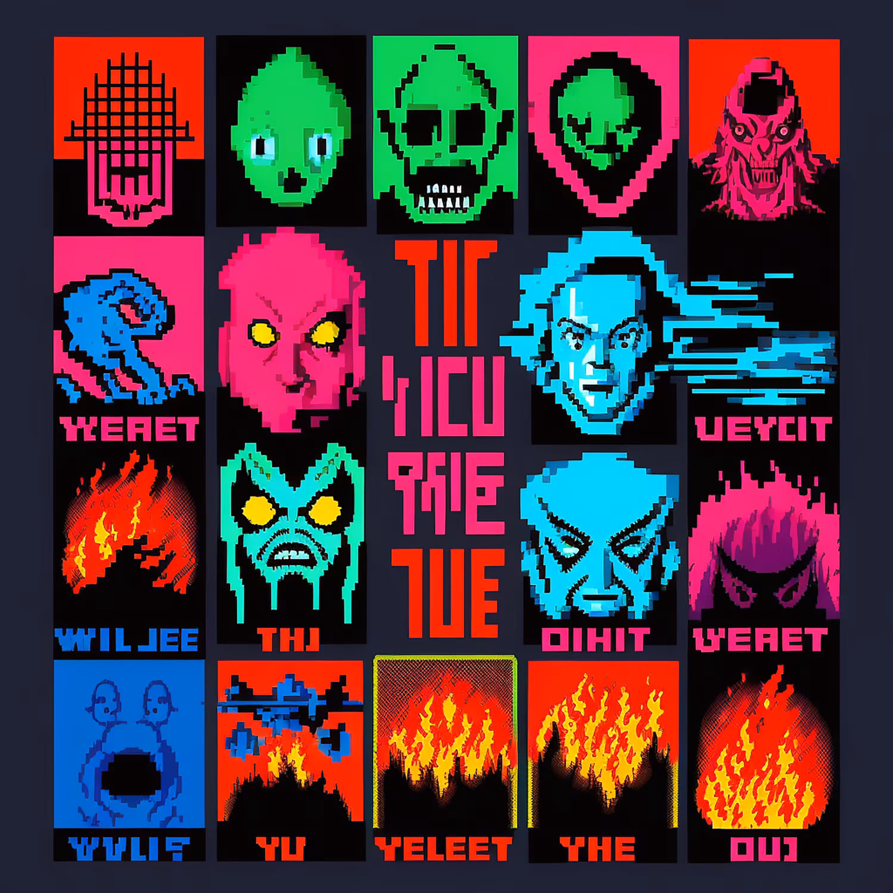 Pixel Game Posters #129