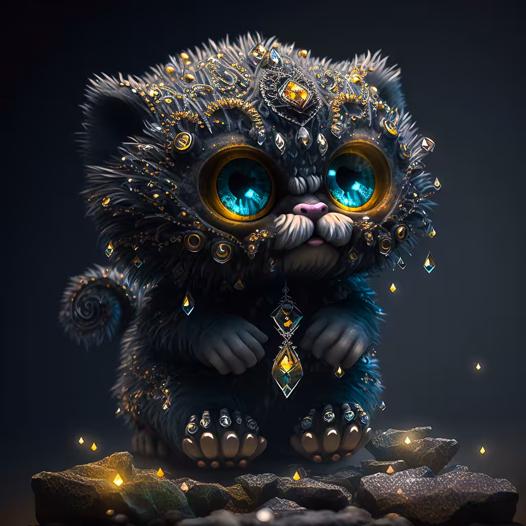 Adorned monster #10