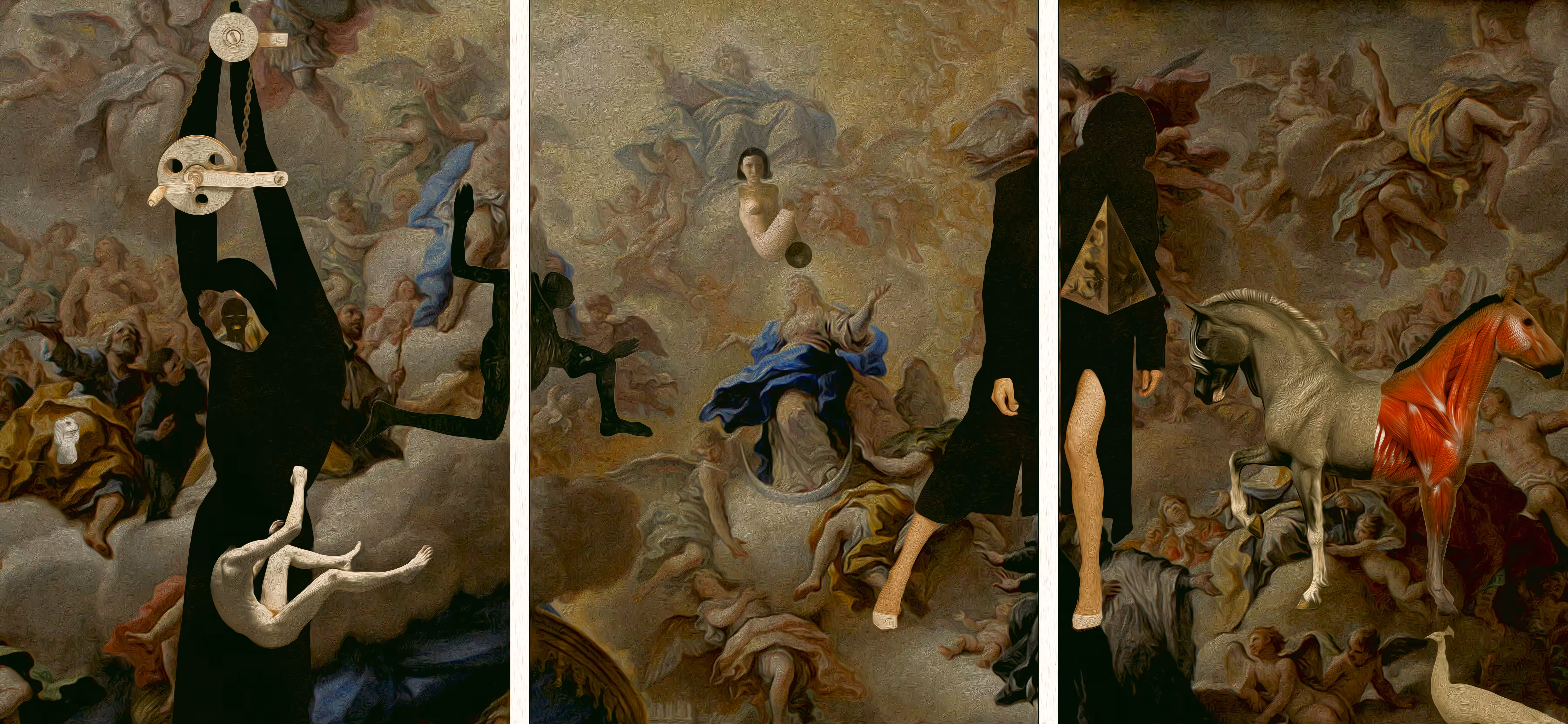 Triptych "Toward a Miracle"