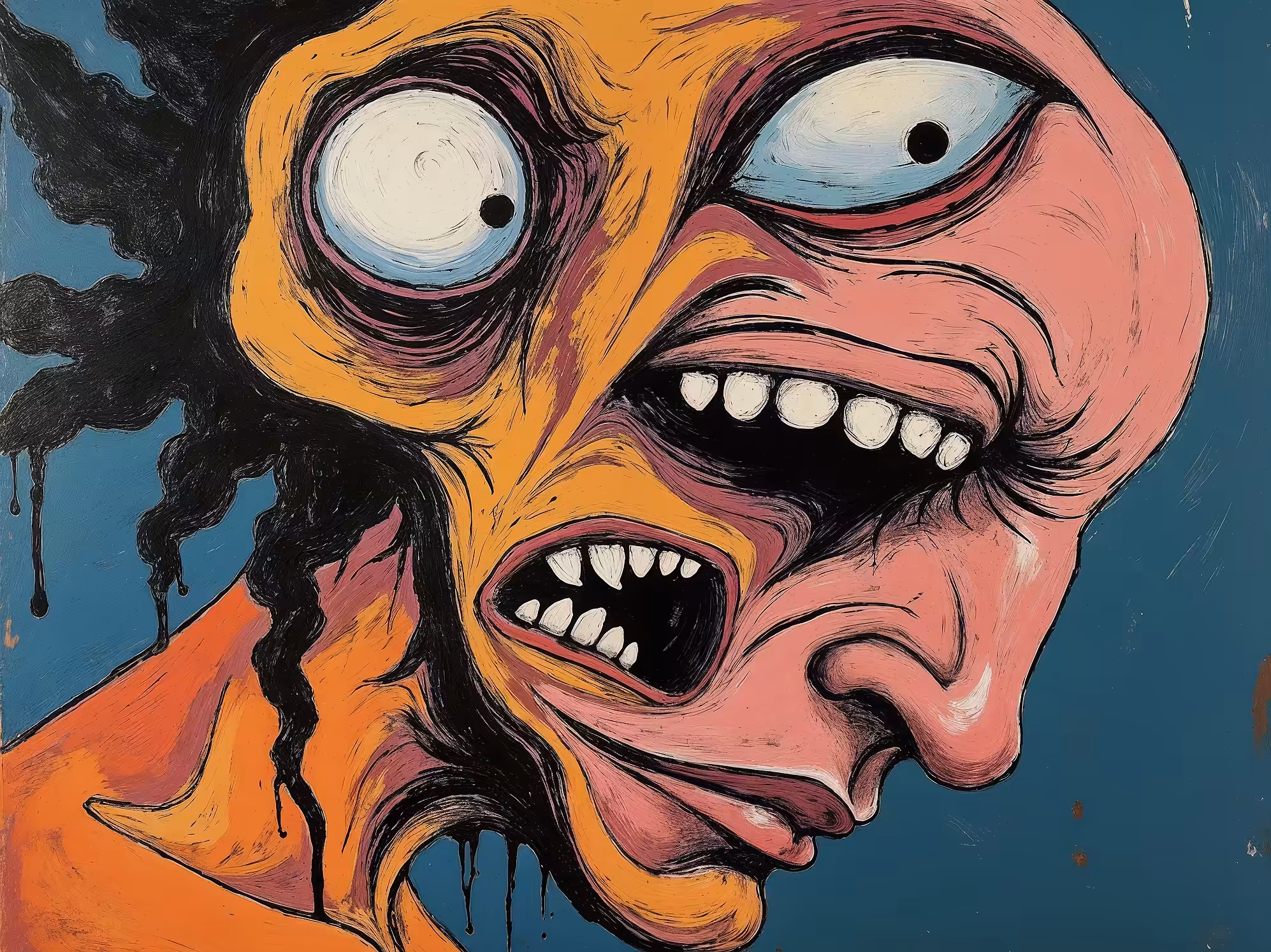 "visual mind f*ck": "warped scream"