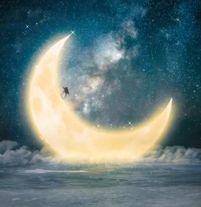 Cloudy Moon