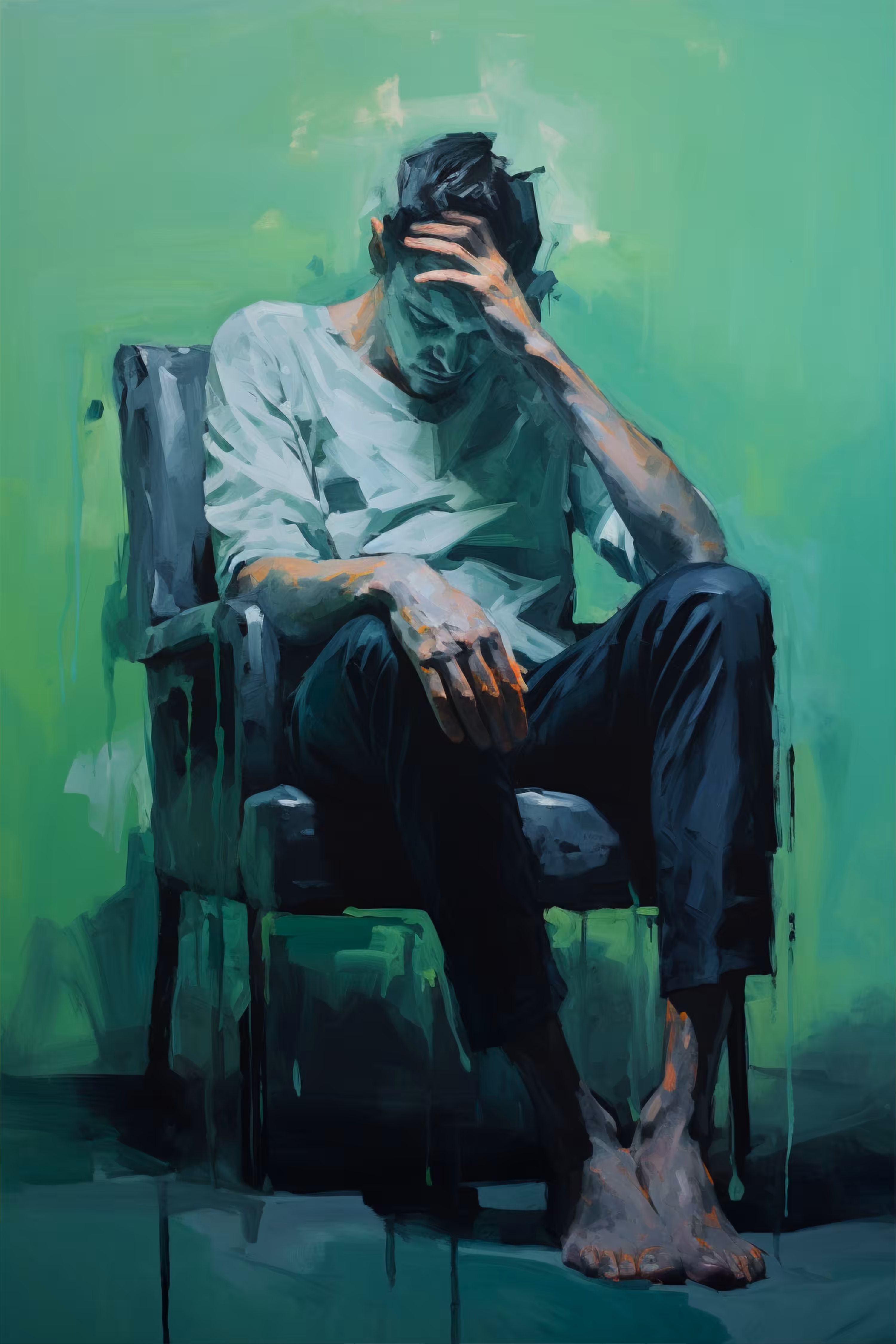 Tired man #5
