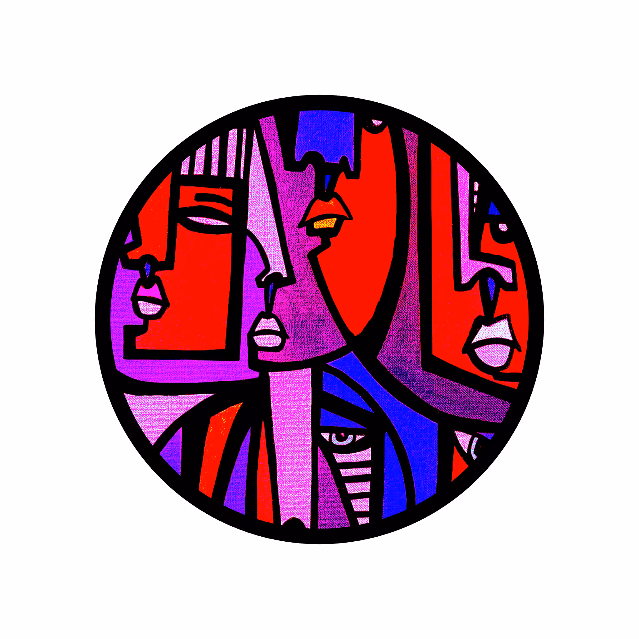 Cubist Circle 90