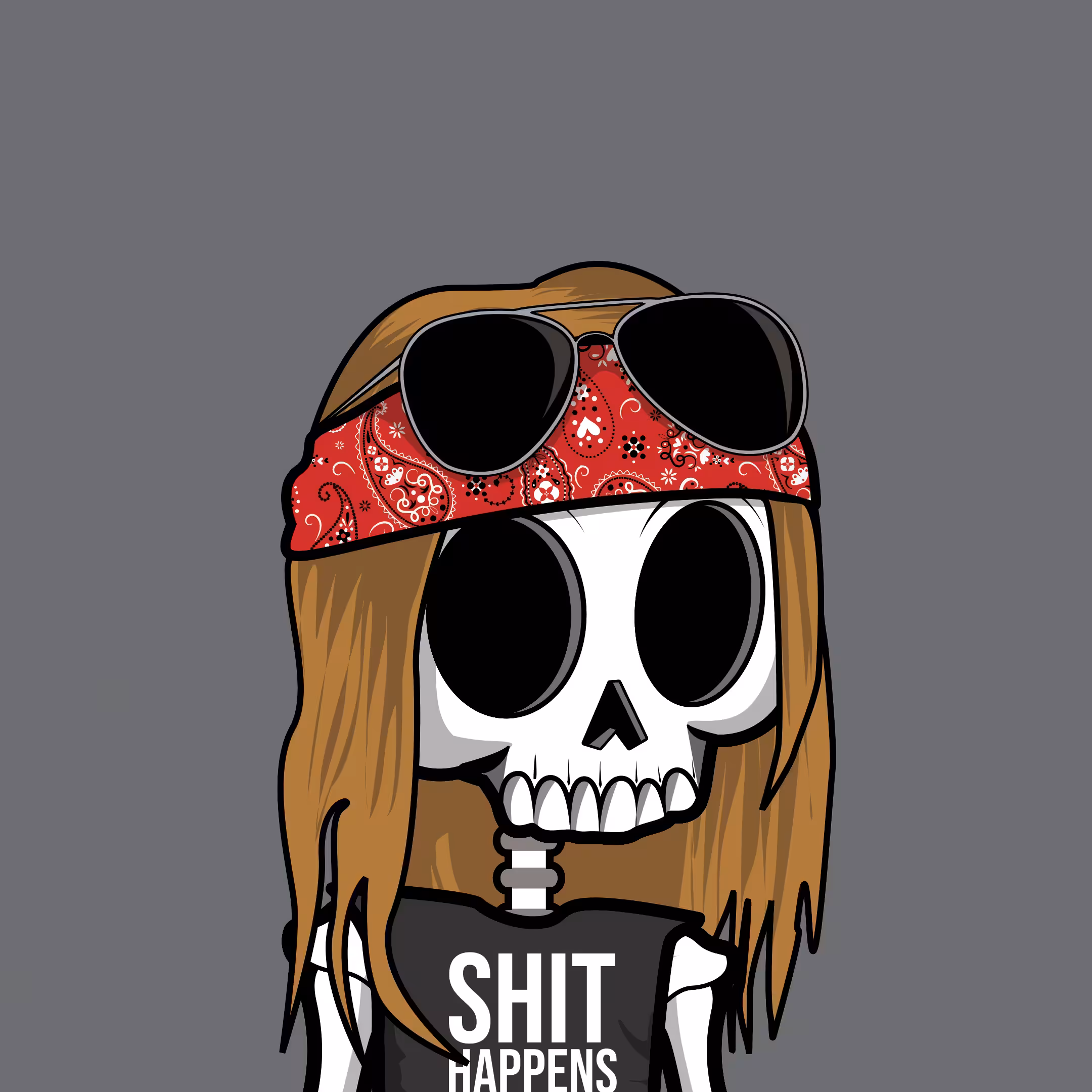 Edgar The Skeleton - Axl Rose #107