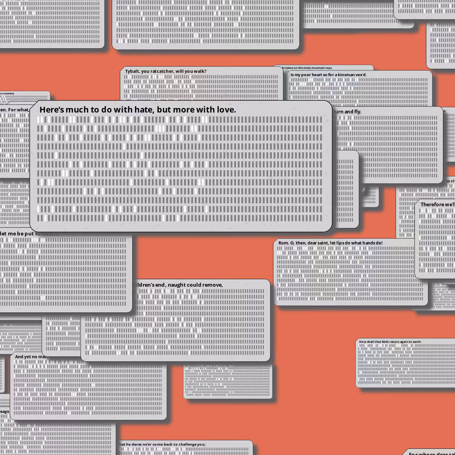 Romeo and Juliet on Punched Cards (Free) #15