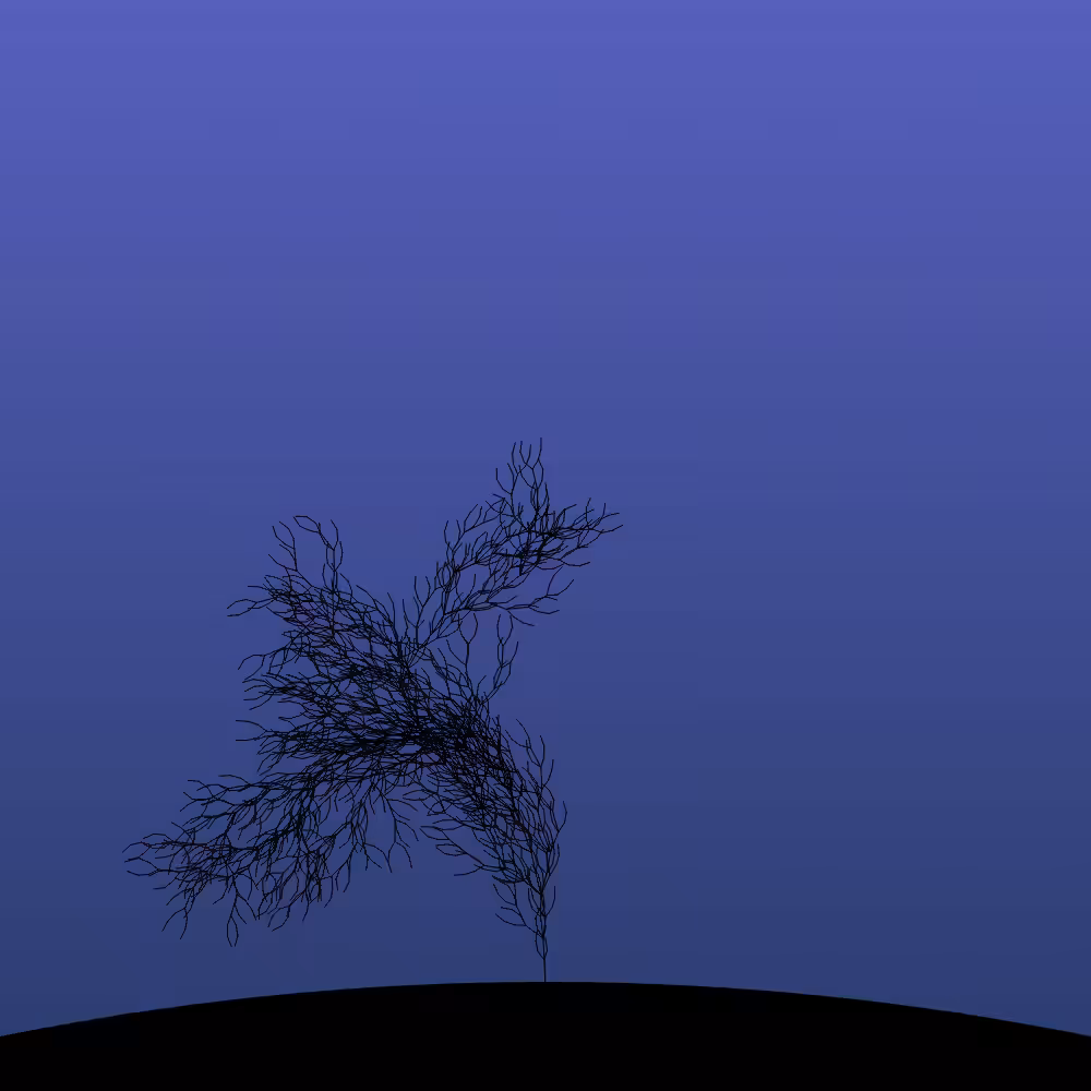 Fractal-Lsystem Tree #97