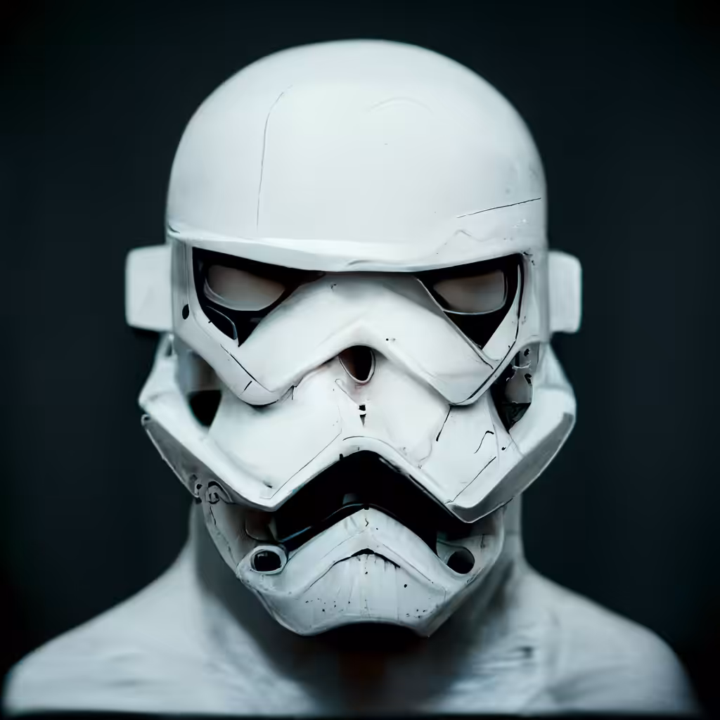 Midjourney AI: Stormtrooper AI #001