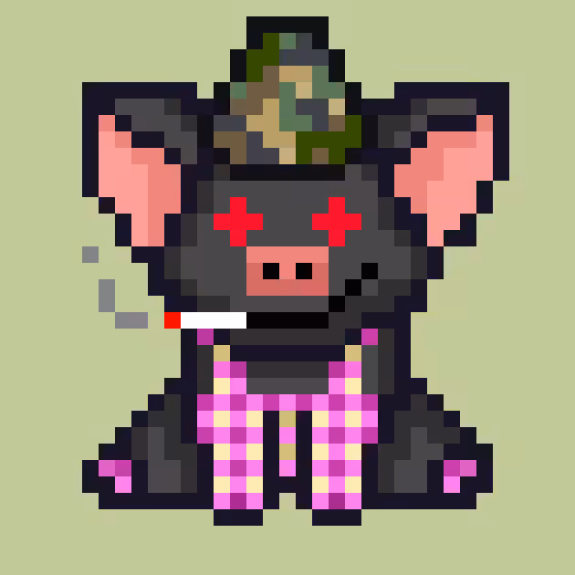 Punk Pig #04577