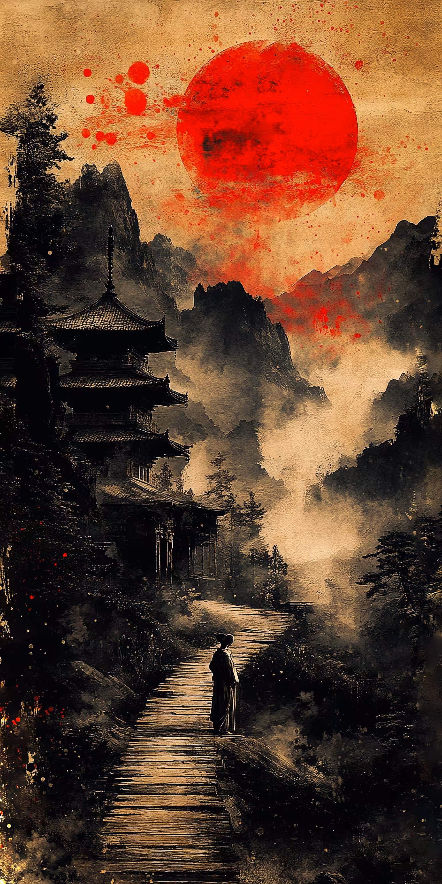 Beneath the Crimson That Watches