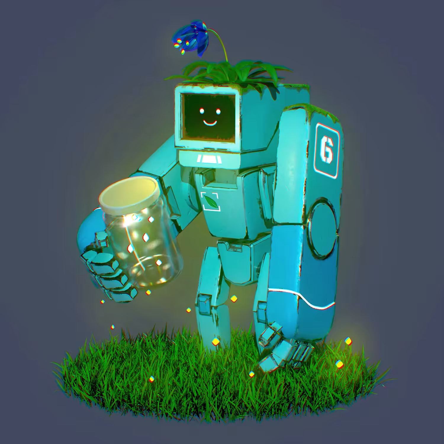 Elemental Mech 06 - Fireflies