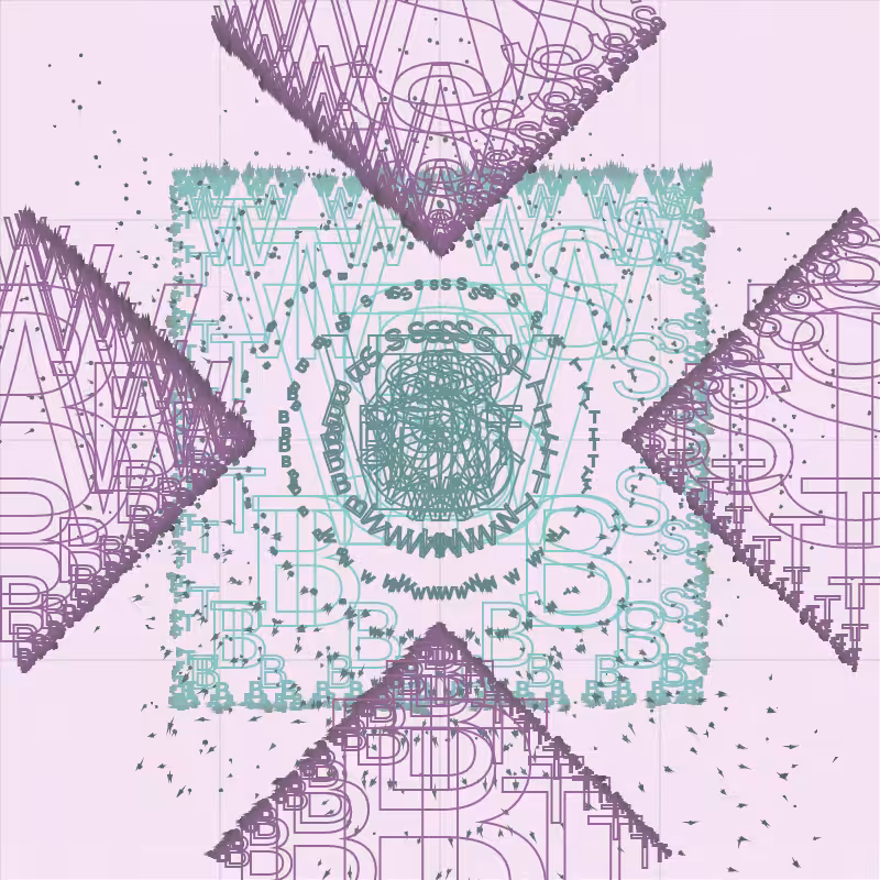 WTBS Logo with Fractals #11