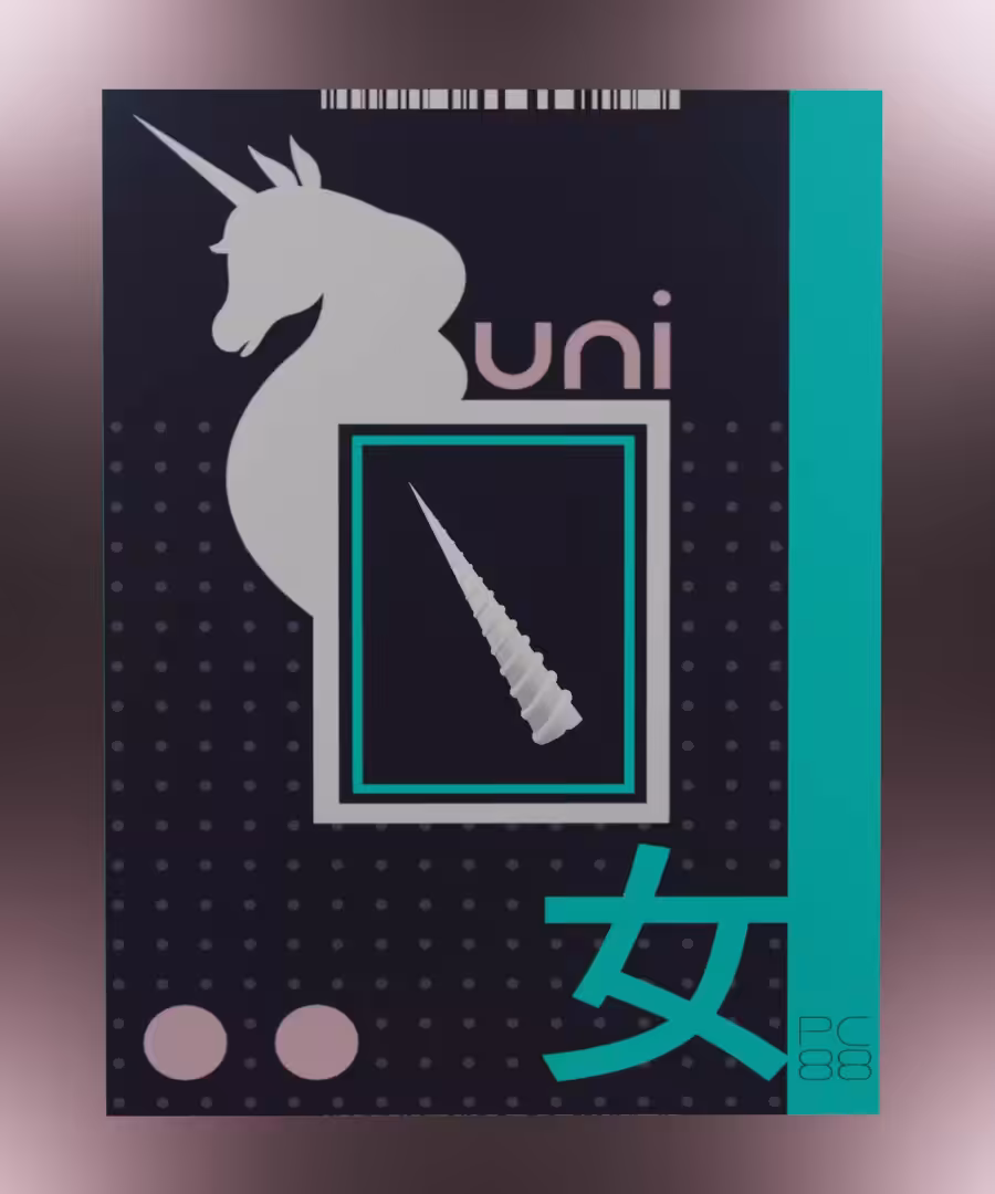 PC POPm - Genuine Unicorn Horn