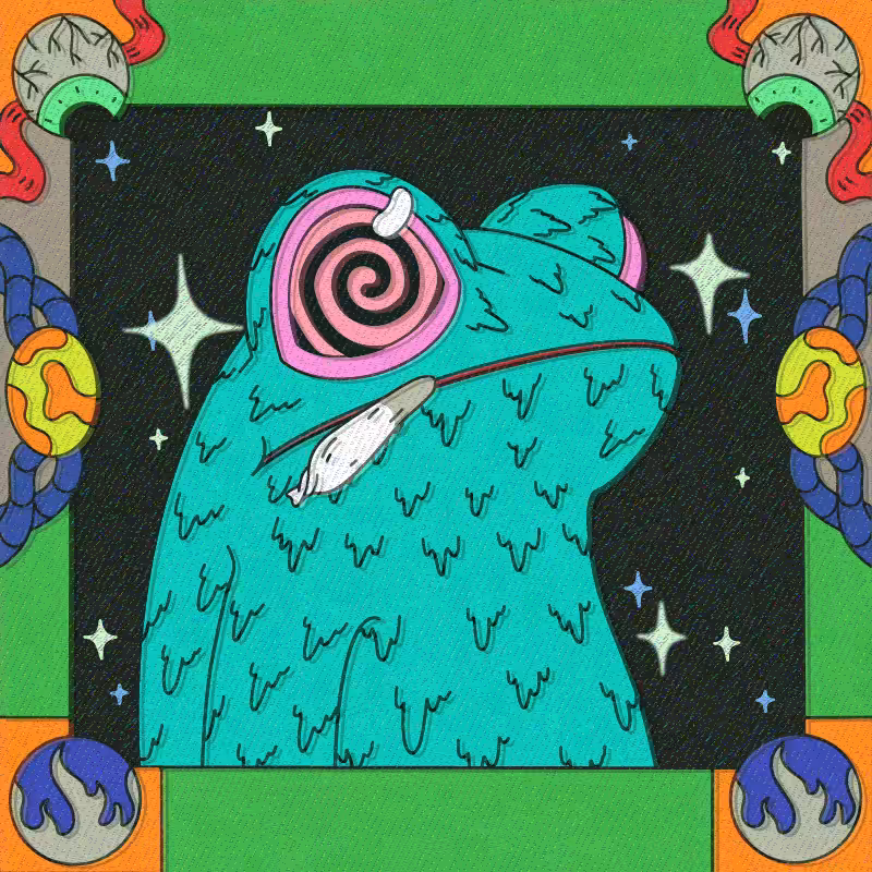 Blue Toad #50