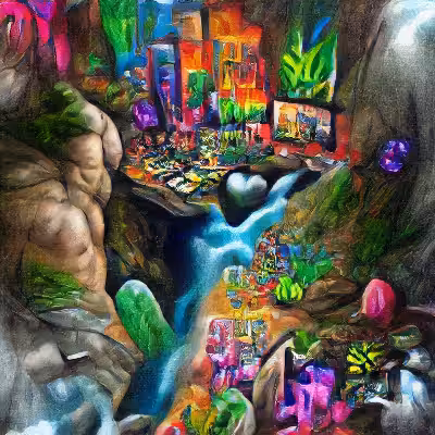 Iridescent Caves