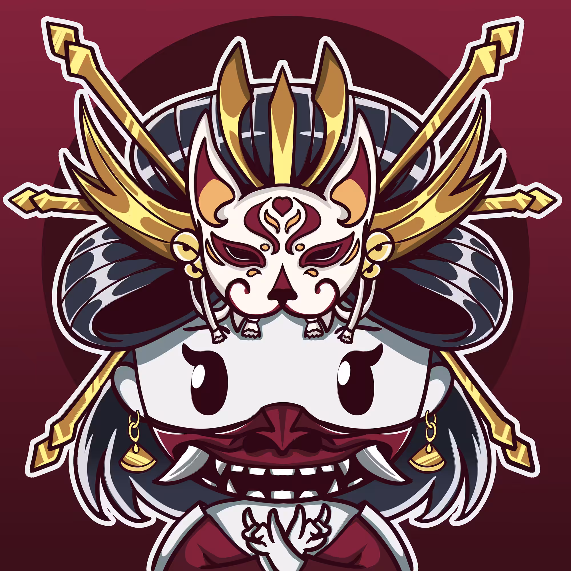 Murasaki Kitsune Girl