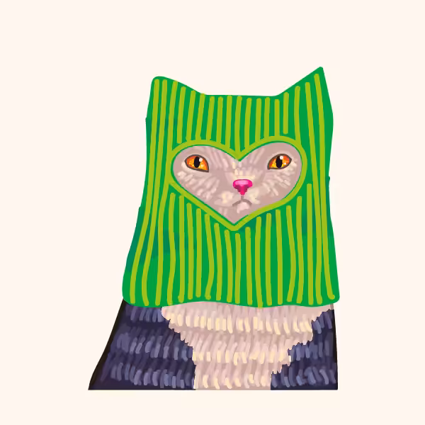 Kittens in balaclavas #22