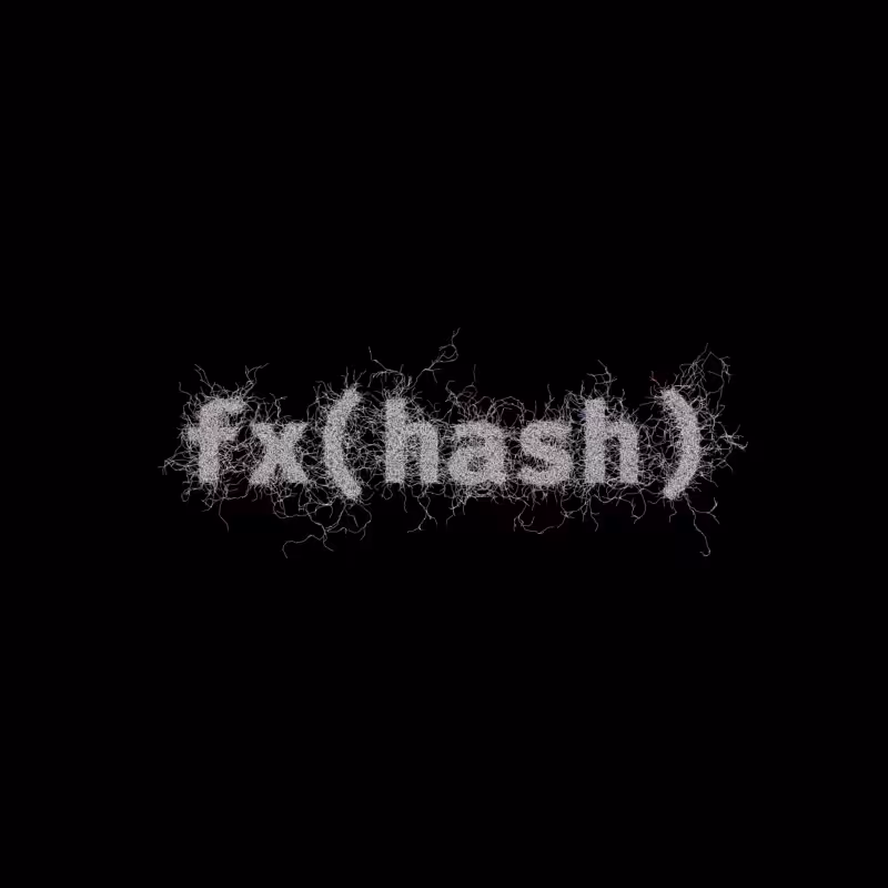 FXHASH Generative Logo #881