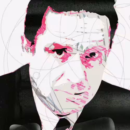 THE GENERATIVE PORTRAIT COLLECTION OF ROBERT MALLARY: Generative Portrait of Robert Mallary #802