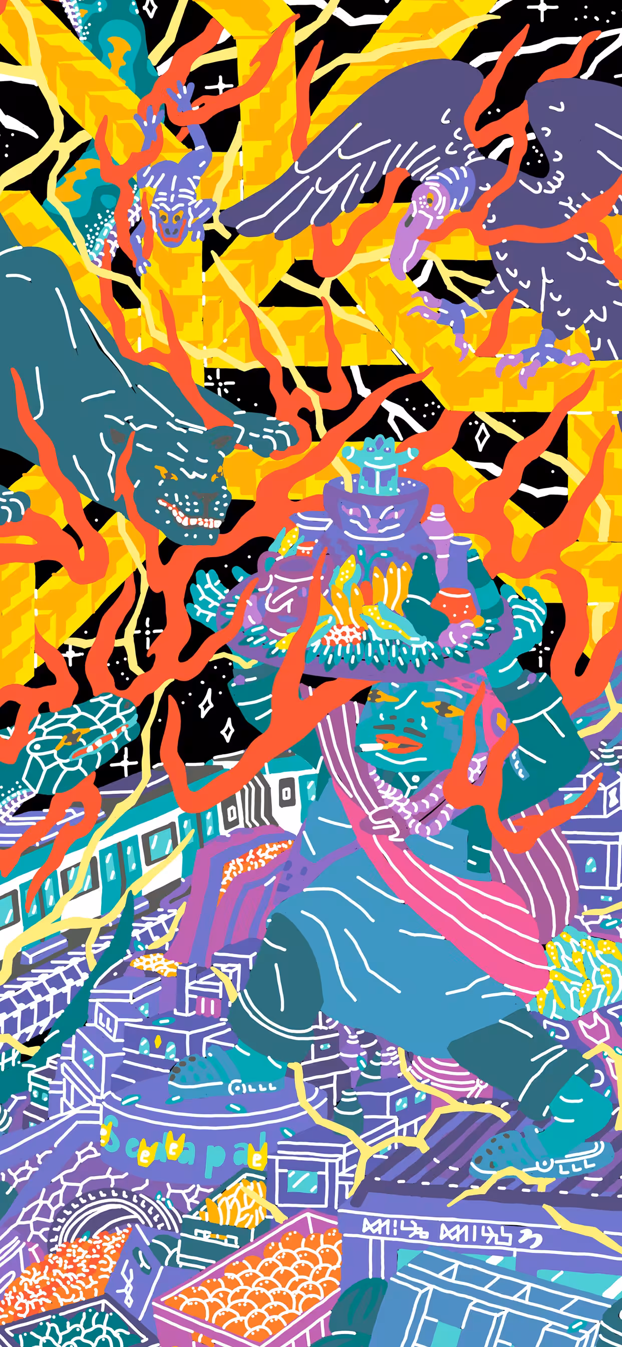 Ayni* central cut