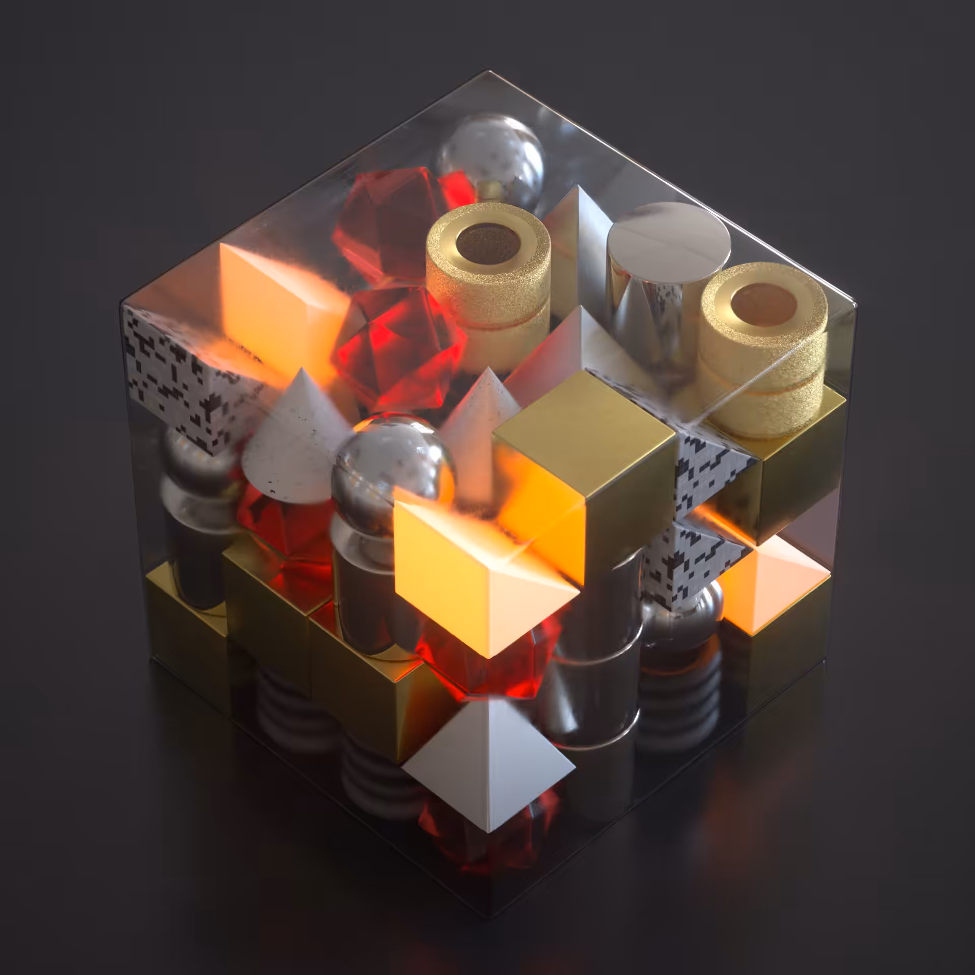 Generative Cube 132