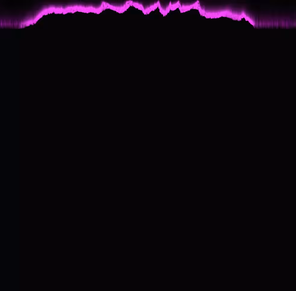 Raining Pixels #174 Neon Pink, Matrix Style