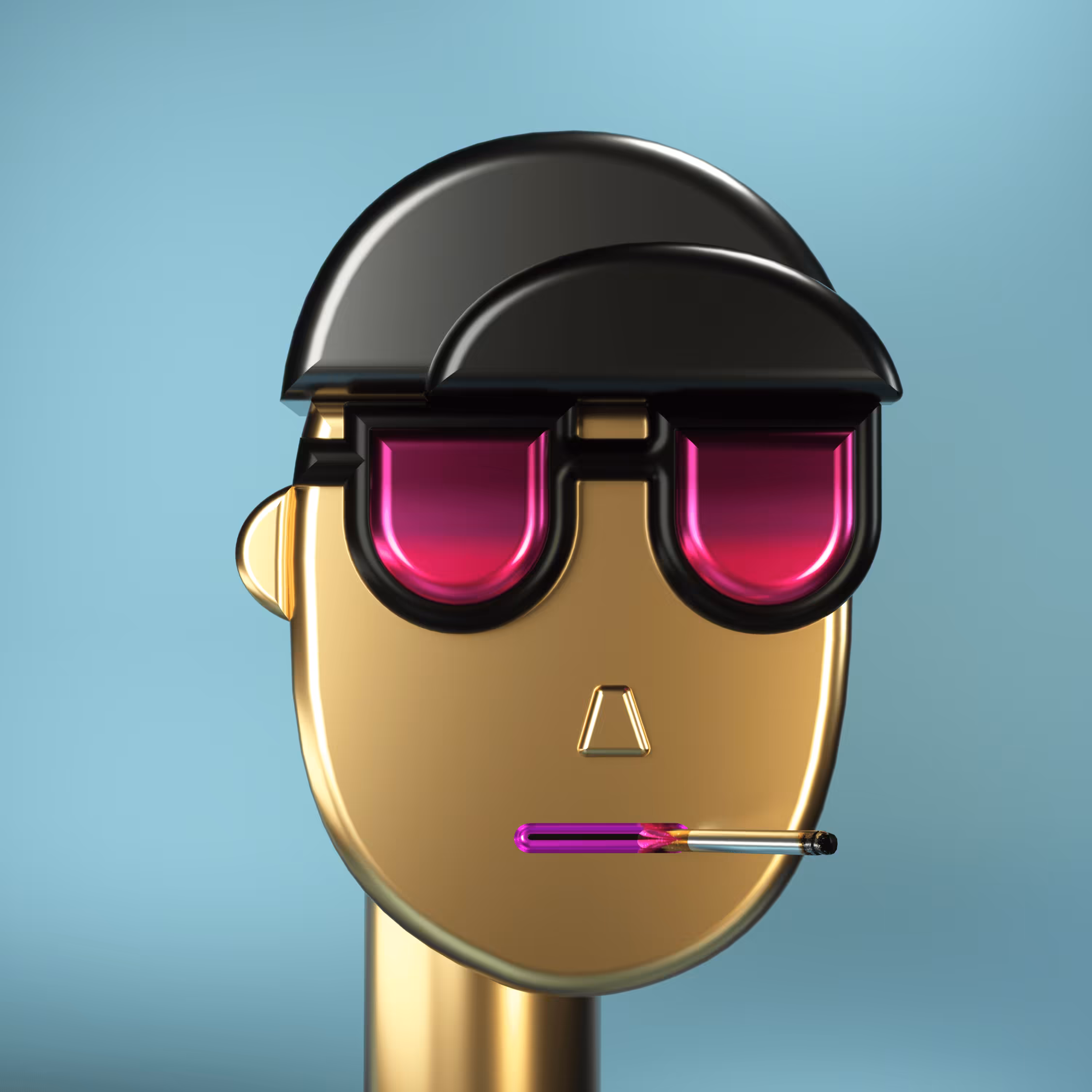 3D Chrome Punk #0426