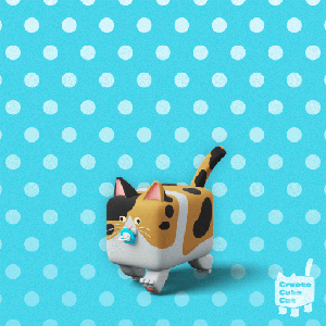 CryptoCubeCat #14 CalicoKitten