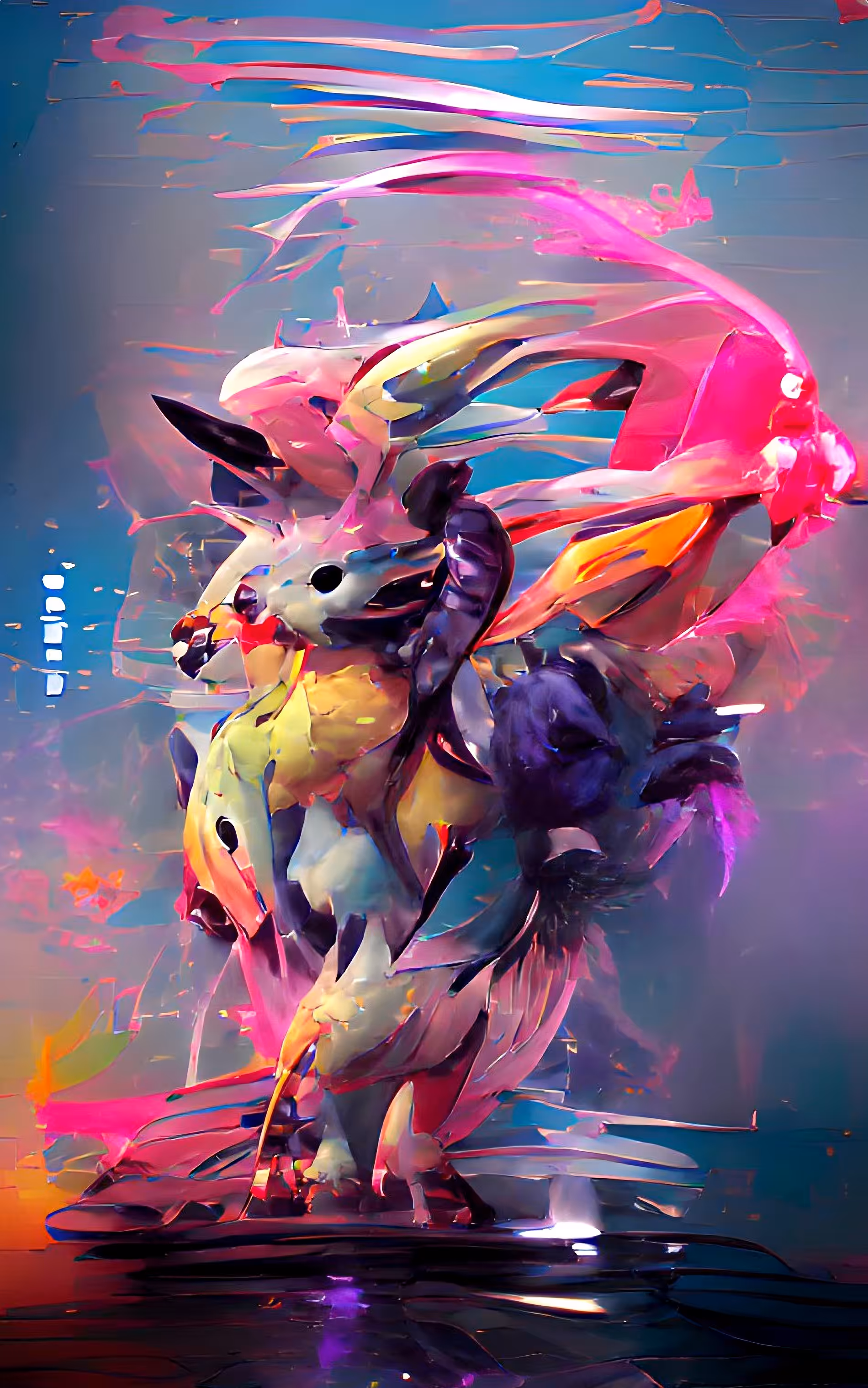 AI Abstract - Spirit Animal