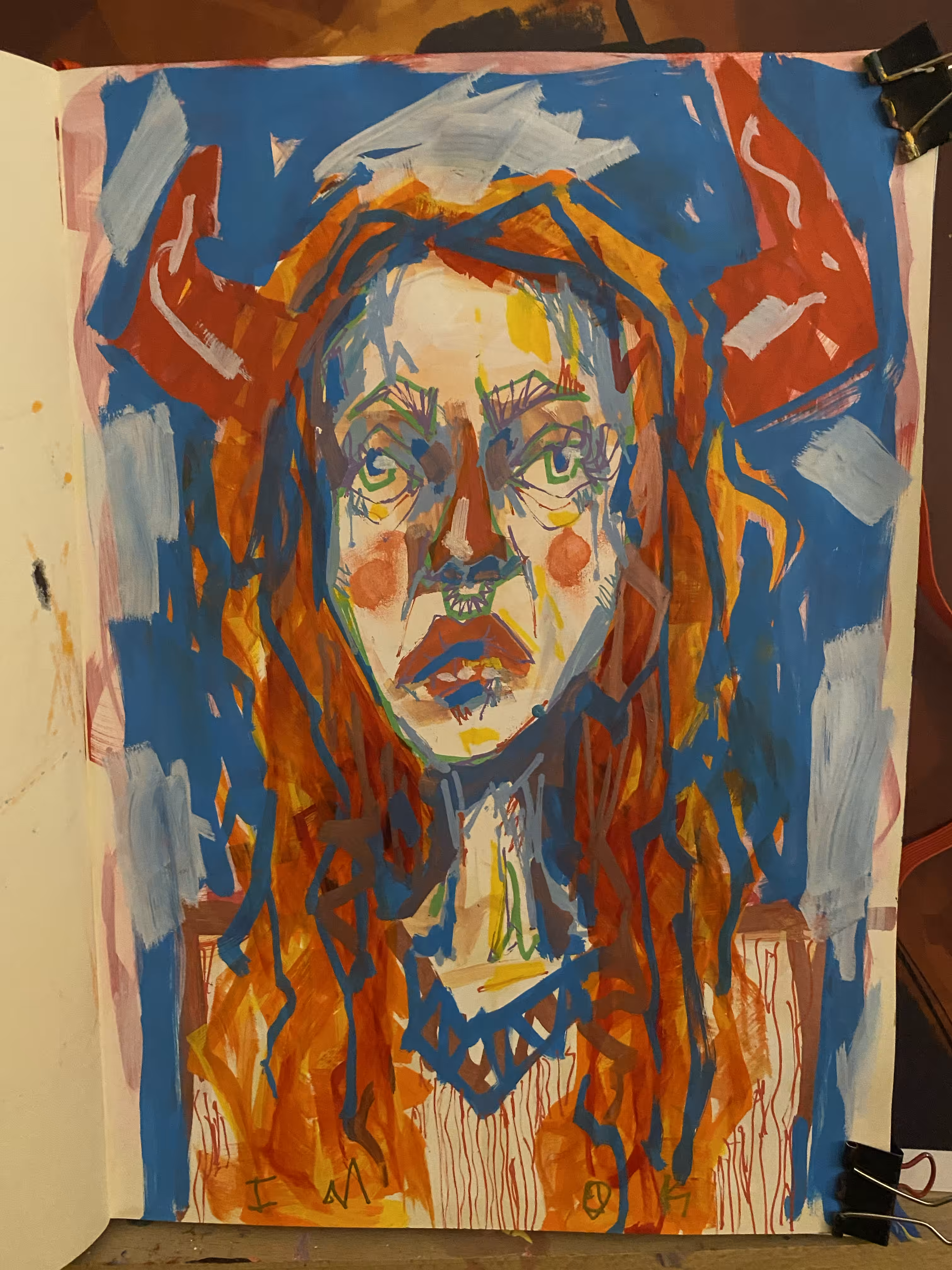 Rodeo posts: From the sketchbook