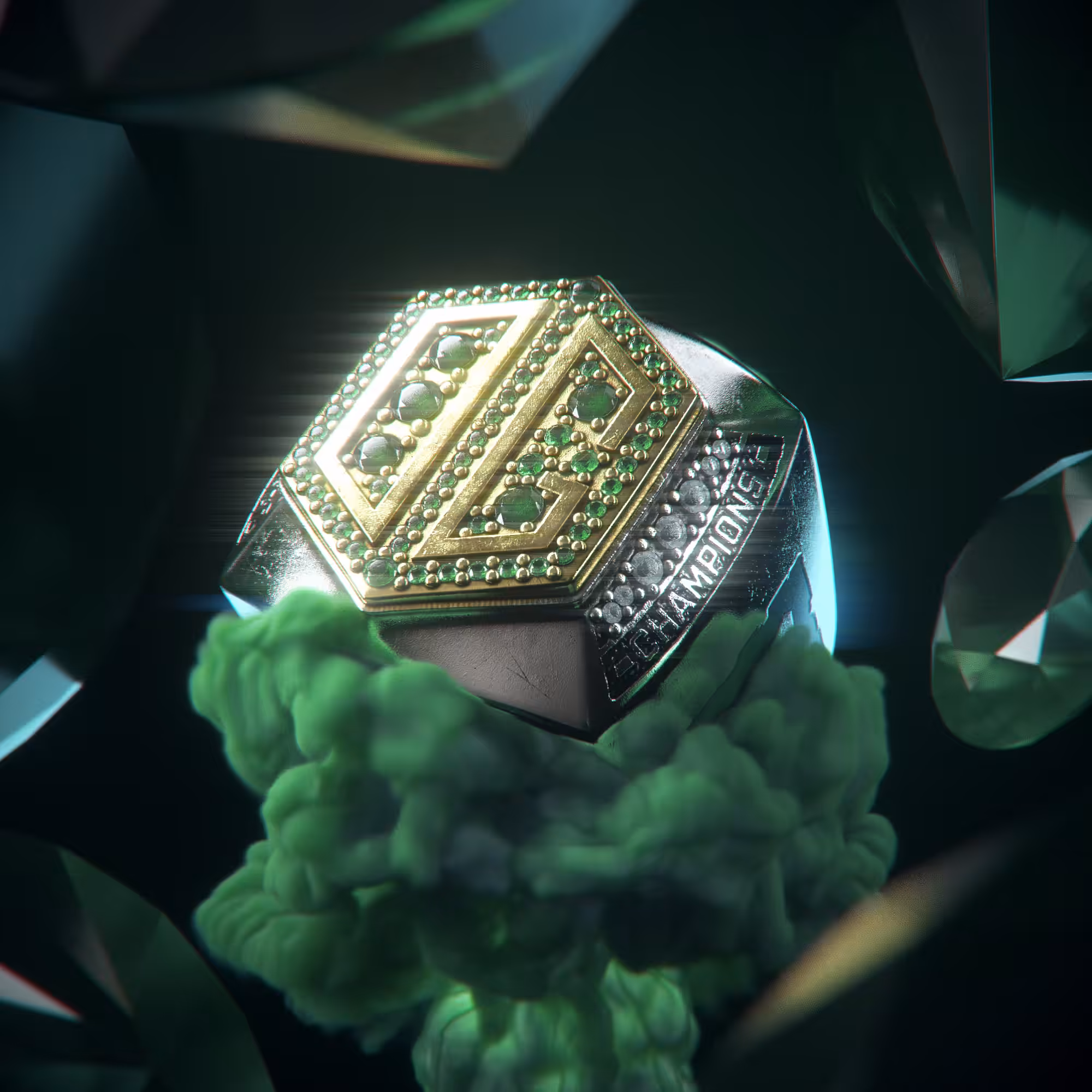 Green Dota 2 Ring Still #27/120