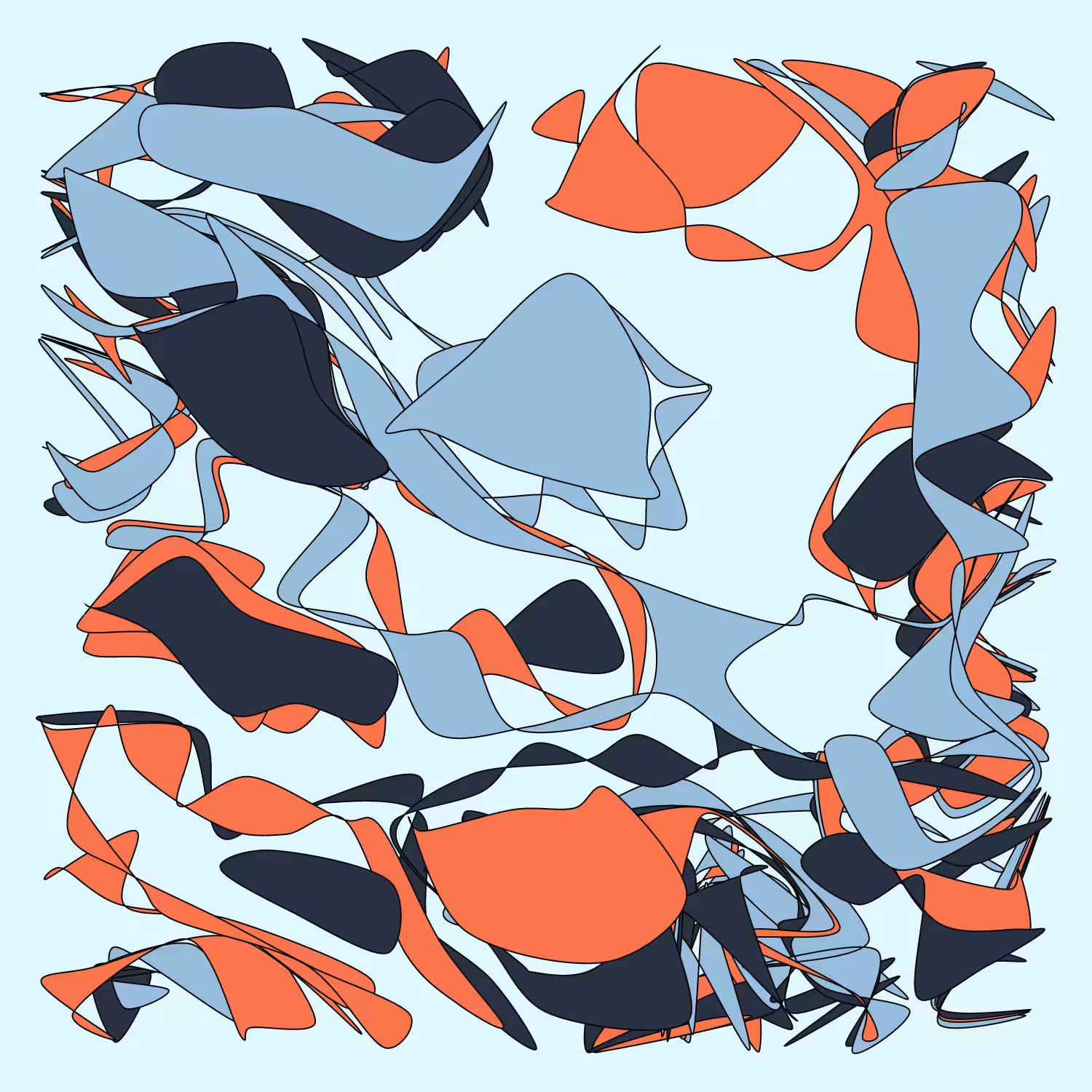 Geometric colorful shapes 2 (Free edition) #191
