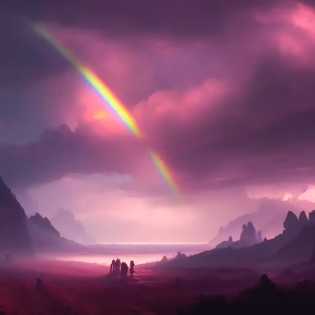 Purple planet of serenity