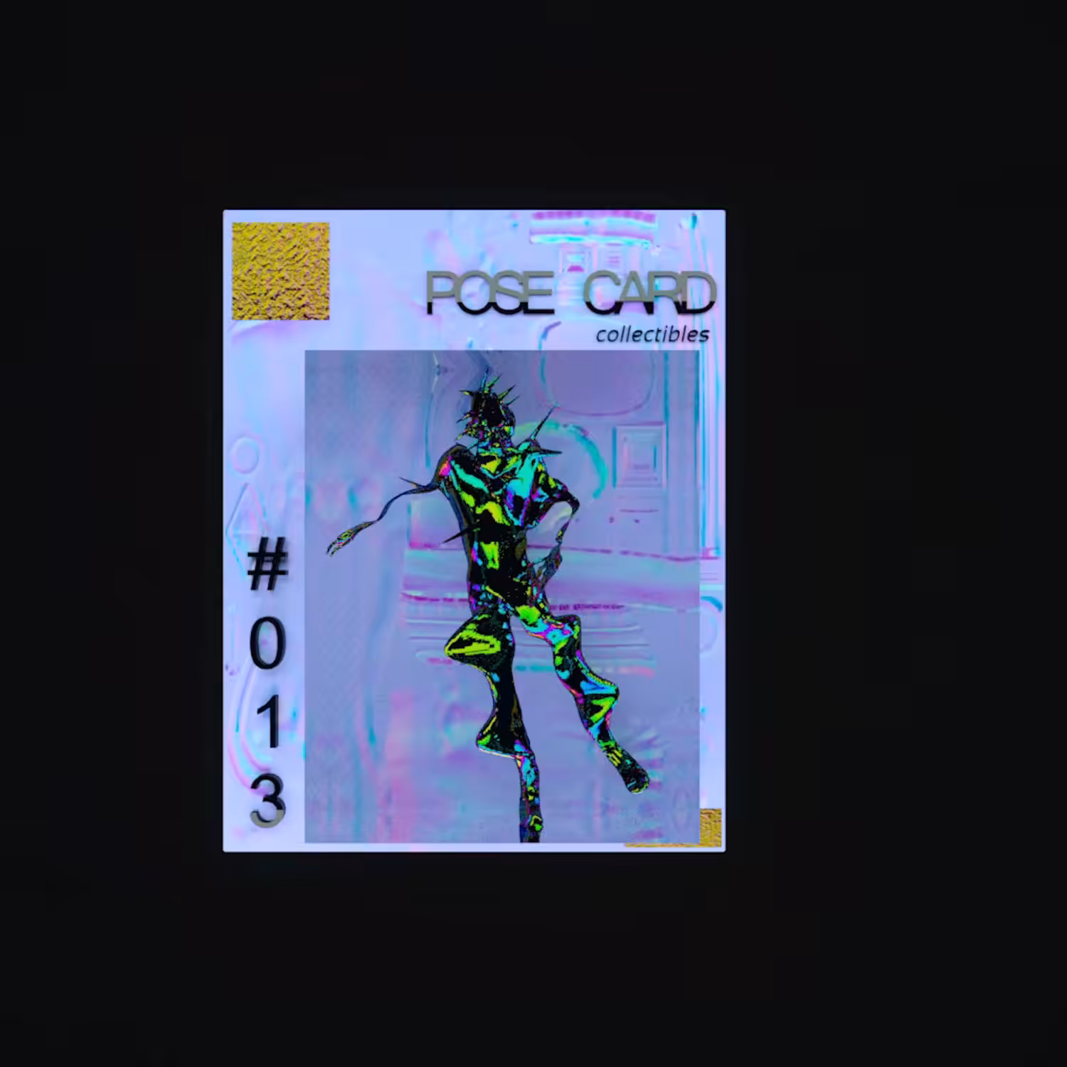 POSE CARD #013