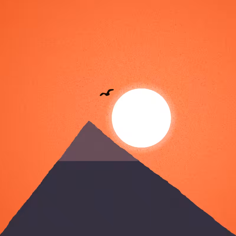 Sunset Serenity #106