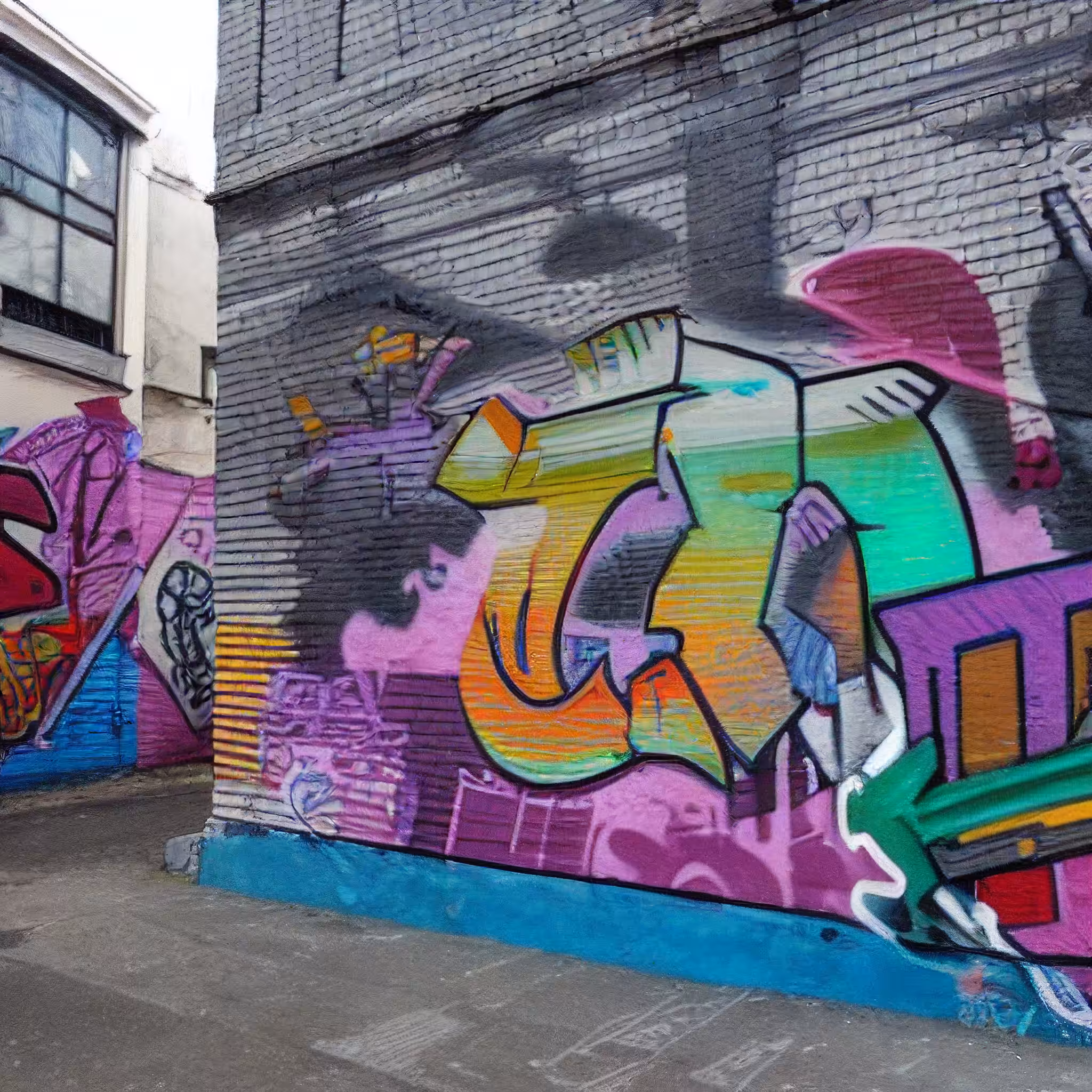 AI Street Art No. 47